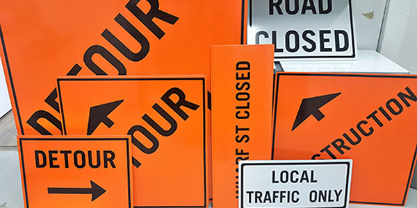 construction signs