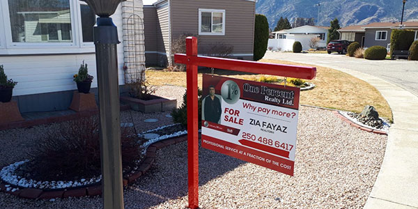 real estate sign